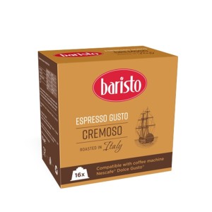 Baristo Espresso Cremoso DG капсули 16 бр.